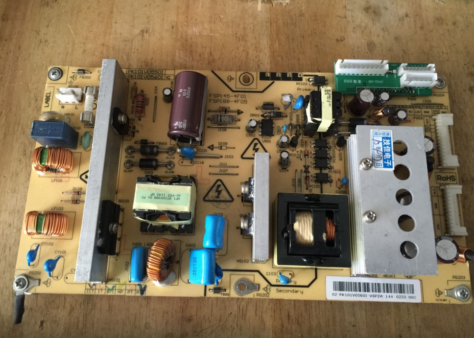 Toshiba FSP188-4F05 Netzteilplatine